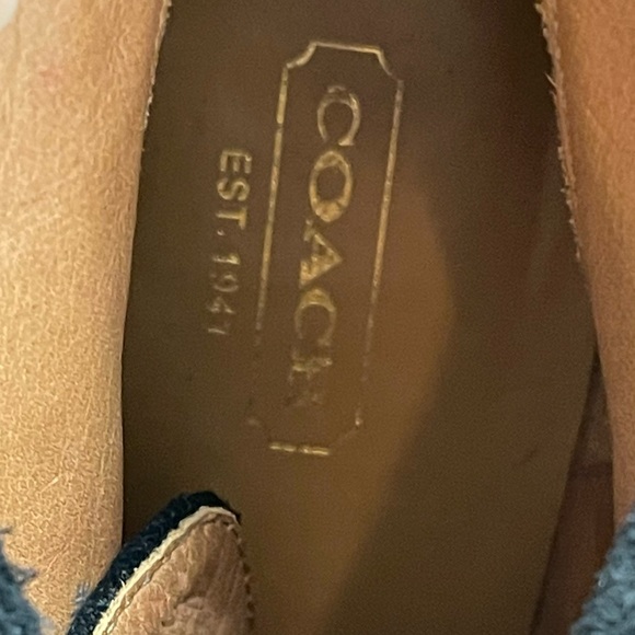 Coach Nikol Black Suede Booties Boots - Picture 10 of 14